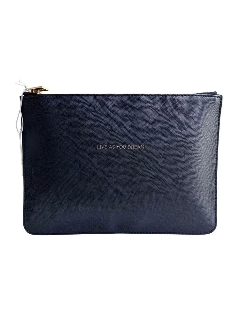 NWT Estella Bartlett 'Live As You Dream' Zippered Pouch Case